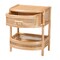 Bali & Pari Divitia Bohemian Natural Rattan 1-Drawer Nightstand 244-13672-ZORO - alternate 10